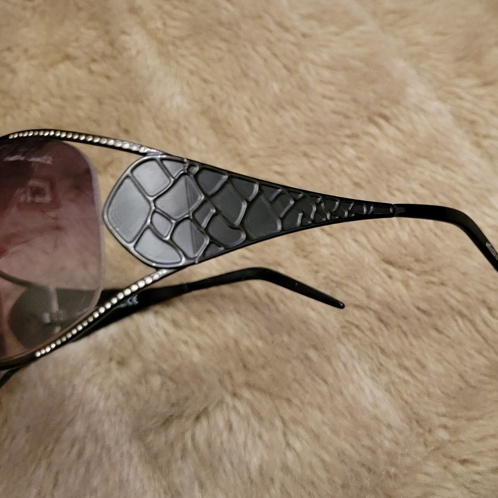 Roberto Cavalli rhinestone frame sunglasses with original case - Picture 5 of 11